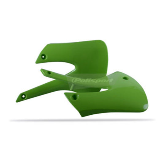 Polisport Radiator Scoops KX85/100 01-13 Green