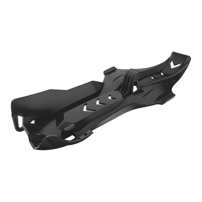 Load image into Gallery viewer, Polisport Fortress Skid Plate with Linkage Cover KTM/Husqvarna - Black
