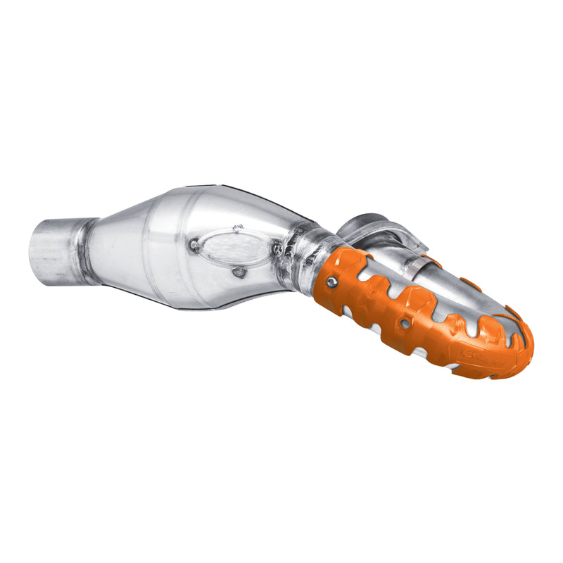Load image into Gallery viewer, Polisport Armadillo Head Pipe Guard - Orange (40cm)
