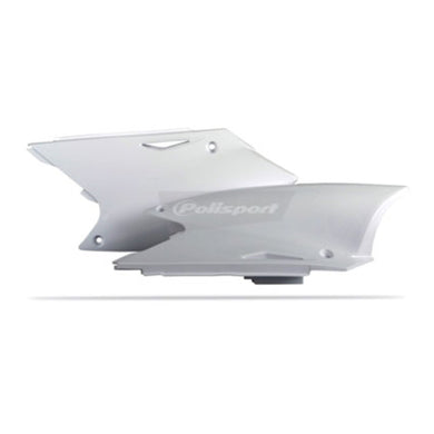 Polisport Side Panels Suzuki RM-Z250 ('04-'06) / Kawasaki KX250F ('04-'05) - Whi
