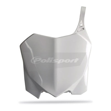 NUMBER PLATE HON CRF250R 10-13 /CRF450R 09-12 WHT