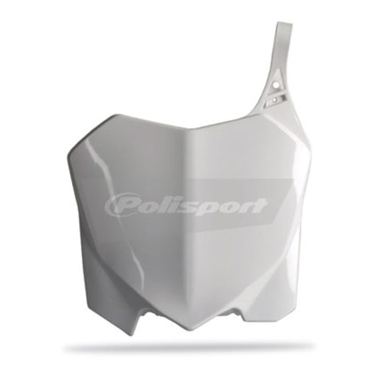 NUMBER PLATE HON CRF250R 10-13 /CRF450R 09-12 WHT