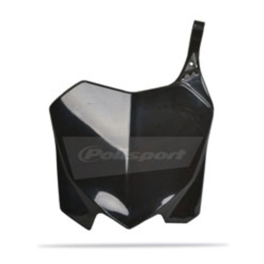 NUMBER PLATE HON CRF250R 10-13 /CRF450R 09-12 BLK