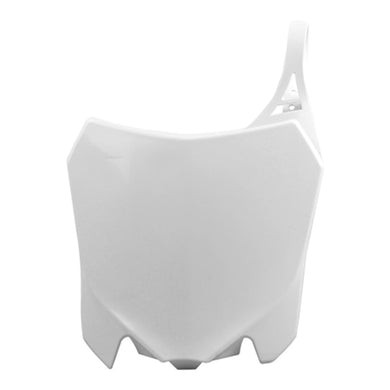 NUMBER PLATE HON CRF250R 14-16 / CRF450R 13-16 WHT