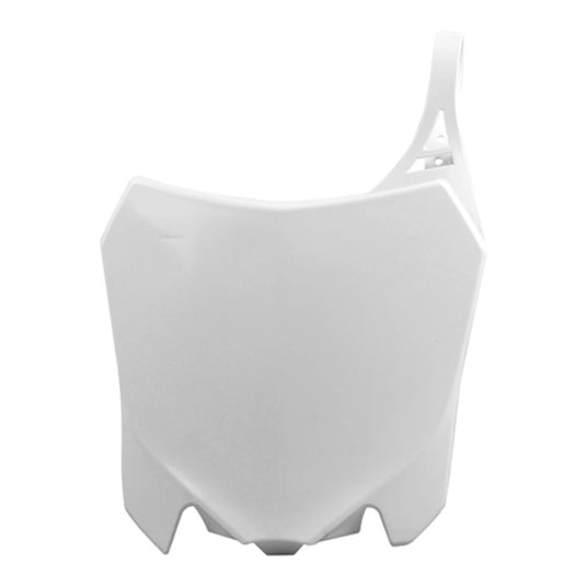 NUMBER PLATE HON CRF250R 14-16 / CRF450R 13-16 WHT