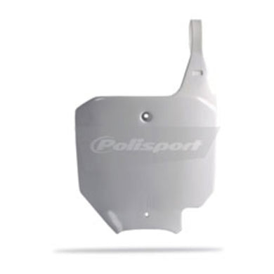 NUMBER PLATE HON CR80 96-02 /CR85 03-06 WHT