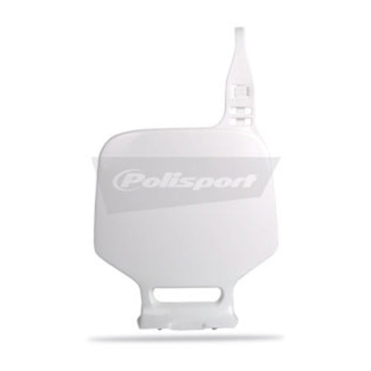 NUMBER PLATE YAM YZ80 93-01 /YZ85 02-14 WHT