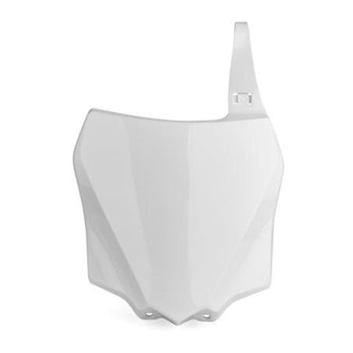NUMBER PLATE KAW KX85/100 14-22 WHITE