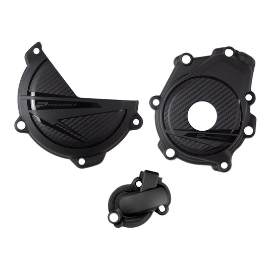 Polisport Eng Covers Protect Full Kit KTM SX-F 450 '23-'24 - Black