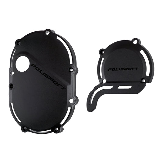 Polisport Engine Covers Kit - Stark Varg - Black