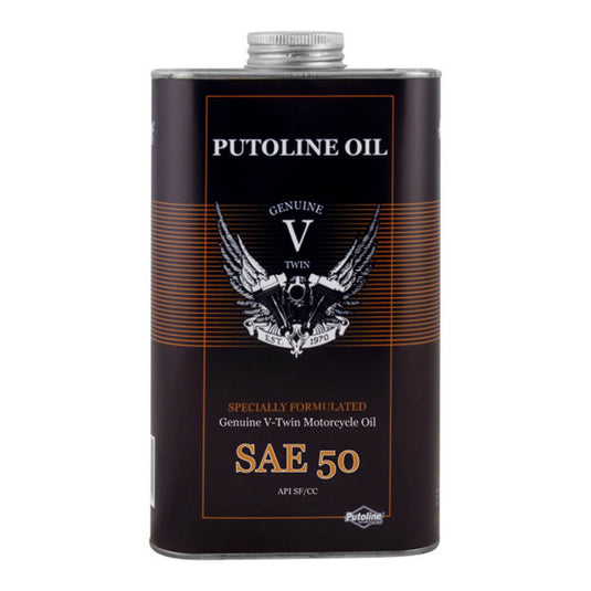 Putoline Genuine V-Twin Engine Oil - SAE50 (1L)