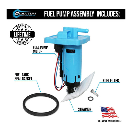 Quantum In-Tank EFI OEM Replacement Fuel Pump with Assembly