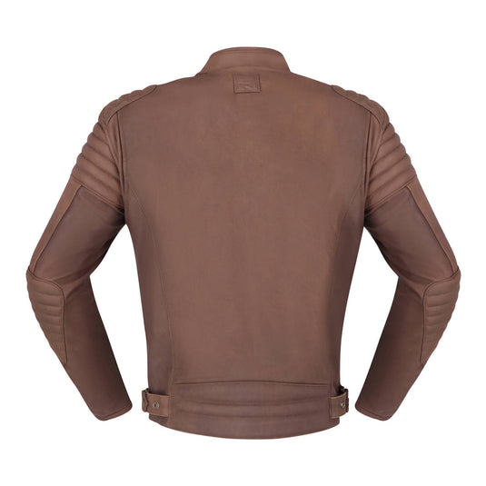 Richa Charleston Leather Jacket - Mahogany Brown