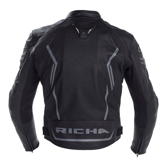 Richa Assen Leather Jacket - Black