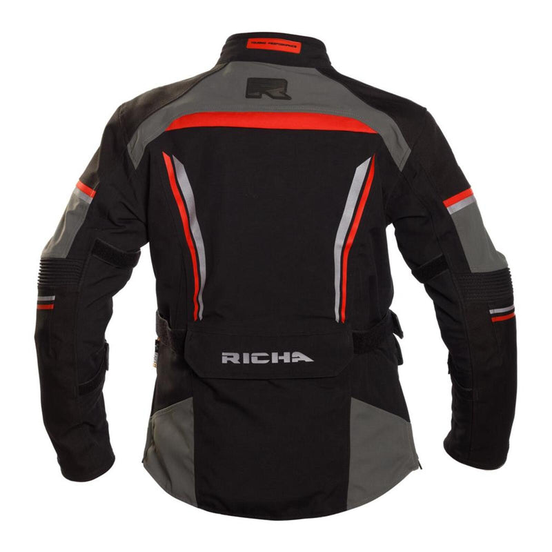 Load image into Gallery viewer, Richa Infinity 2 Pro Women&#39;s Jacket - Black / Grey / Red
