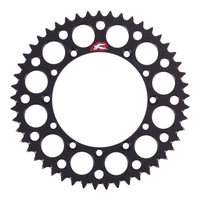 Renthal Sprocket Rear Black 49T Alloy 7075 T6 Grooved