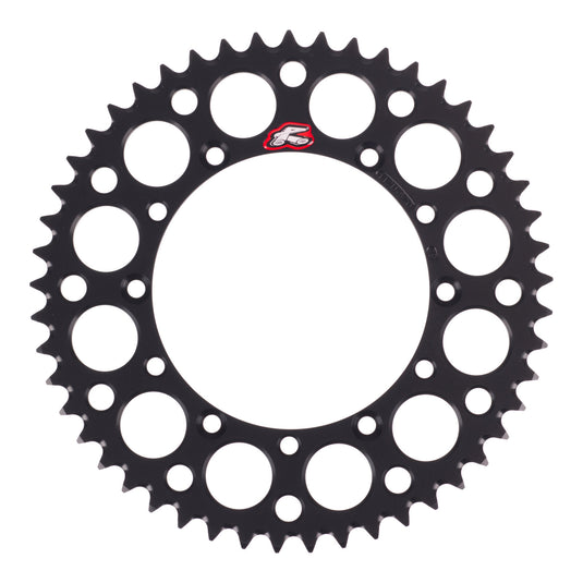 Renthal Sprocket Rear Black 49T Alloy 7075 T6 Grooved