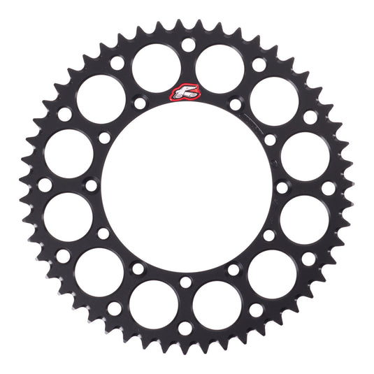Renthal Sprocket Rear Black 51T Alloy 7075 T6 Grooved