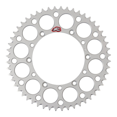Renthal Sprocket Rear Silver 52T Alloy 7075 T6 Grooved