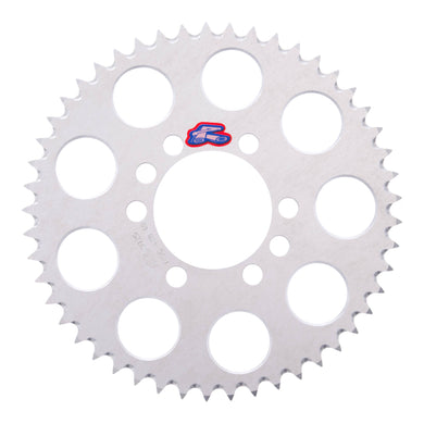 Renthal Rear Sprocket 7075 Alloy T6 Grooved - Silver [Yamaha]