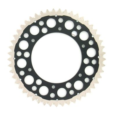 Renthal Sprocket Twinring Black 50T Bi-Metal Grooved