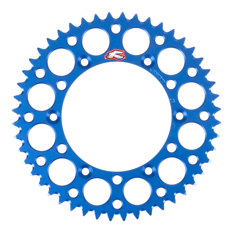 Load image into Gallery viewer, Renthal Sprocket Rear Blue 48T Alloy 7075 T6 Grooved
