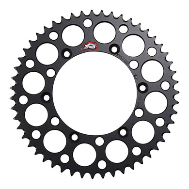 Renthal Sprocket Rear Black 49T Alloy 7075 T6 Grooved