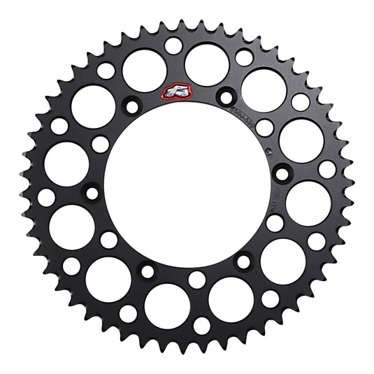 Renthal Sprocket Rear Black 49T Alloy 7075 T6 Grooved