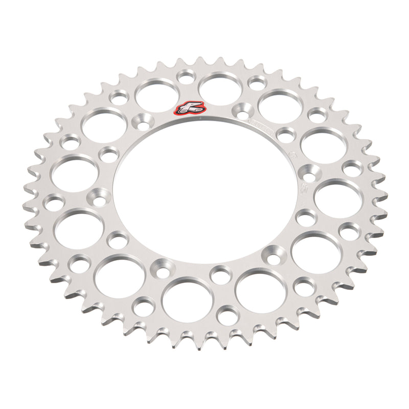 Load image into Gallery viewer, Renthal Sprocket Rear Silver 49T Alloy 7075 T6 Grooved
