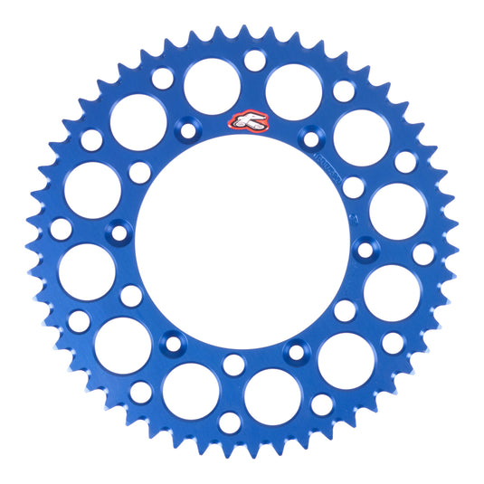 Renthal Sprocket Rear Blue 51T Alloy 7075 T6 Grooved
