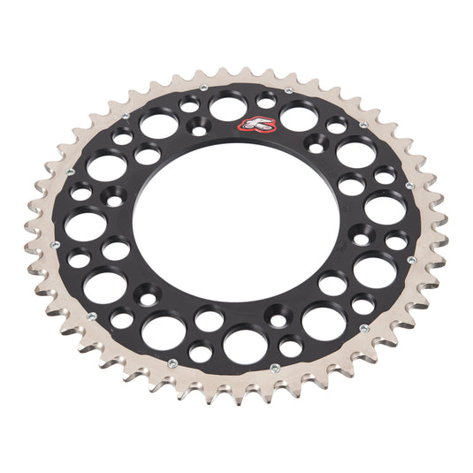 Renthal Sprocket Twinring Black 49T Bi-Metal Grooved