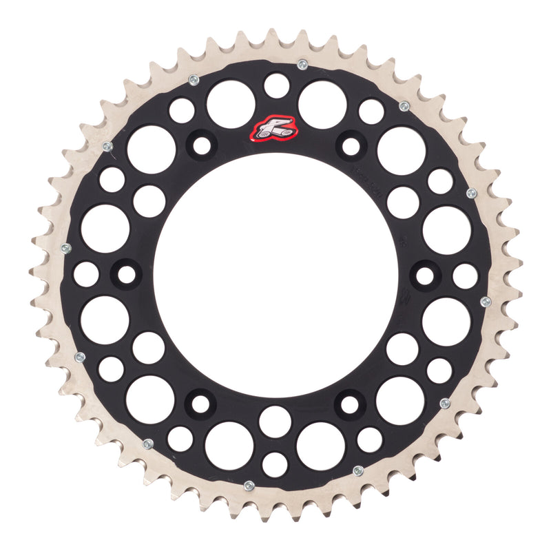 Load image into Gallery viewer, Renthal Sprocket Twinring Black 49T Bi-Metal Grooved
