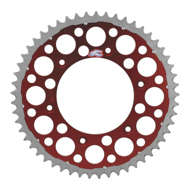 Renthal Sprocket Twinring Red 50T Bi-metal Grooved