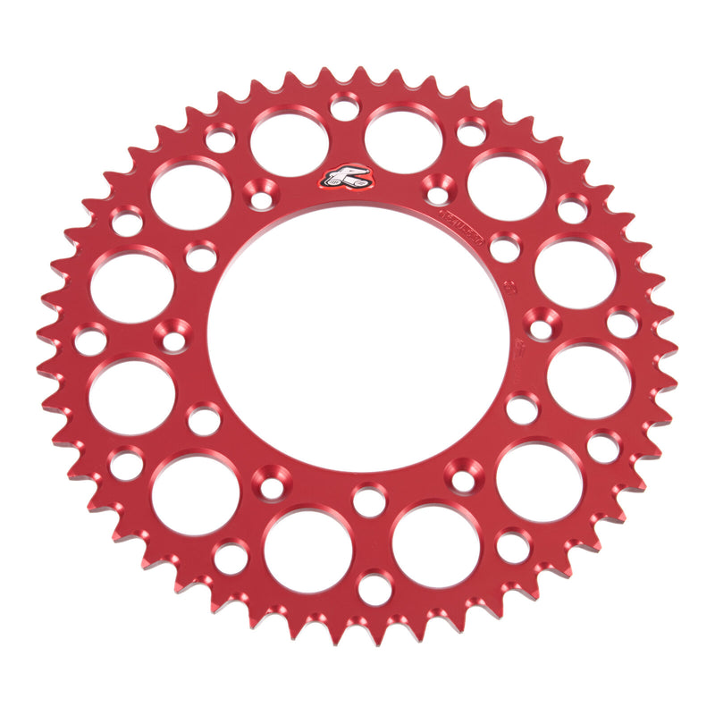 Load image into Gallery viewer, Renthal Sprocket Rear Red 51T Alloy 7075 T6 Grooved
