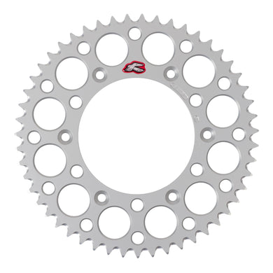 Renthal Sprocket Rear Silver 51T Alloy 7075 T6 Grooved Honda