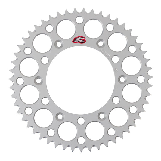 Renthal Sprocket Rear Silver 51T Alloy 7075 T6 Grooved Honda