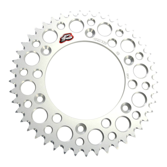 Renthal Sprocket Rear Silver 42T Alloy 7075 T6 Grooved