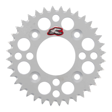 Renthal Sprocket Rear Silver 36T Alloy 7075 T6 Grooved Honda