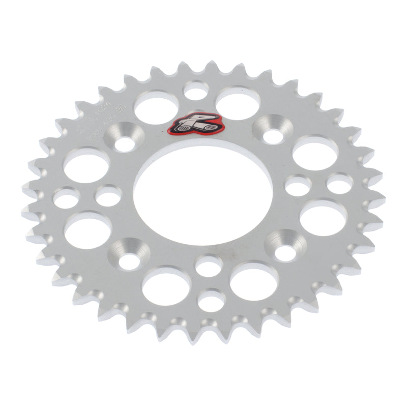Load image into Gallery viewer, Renthal Sprocket Rear Silver 36T Alloy 7075 T6 Grooved Honda
