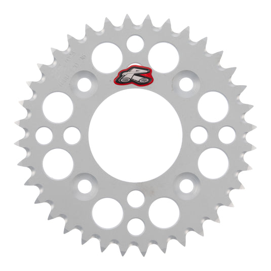 Renthal Sprocket Rear Silver 36T Alloy 7075 T6 Grooved Honda