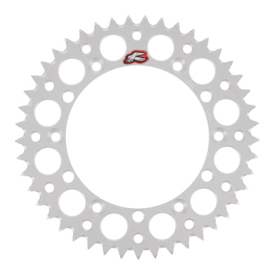 Renthal Rear Sprocket T6 Grooved 7075 Alloy - Silver [GasGas]