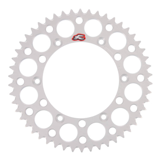 Renthal Sprocket Rear Silver 50T Alloy 7075 T6 Grooved GasGas