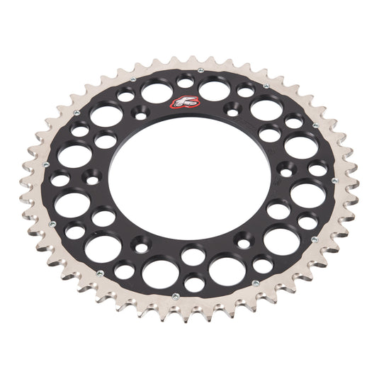 Renthal Sprocket Twinring Black 50T Bi-Metal Grooved