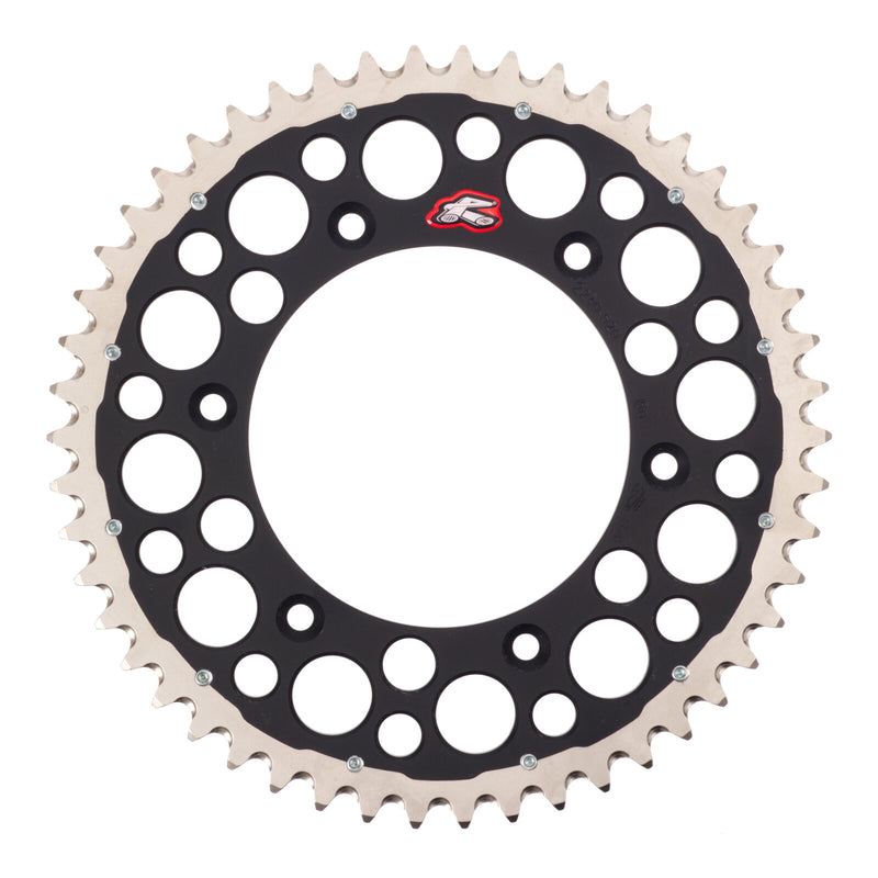 Load image into Gallery viewer, Renthal Sprocket Twinring Black 50T Bi-Metal Grooved
