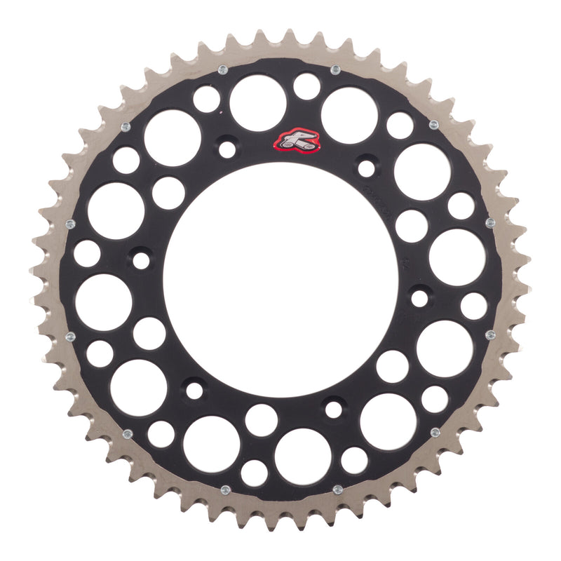Load image into Gallery viewer, Renthal Sprocket Twinring Black 52T Bi-Metal Grooved
