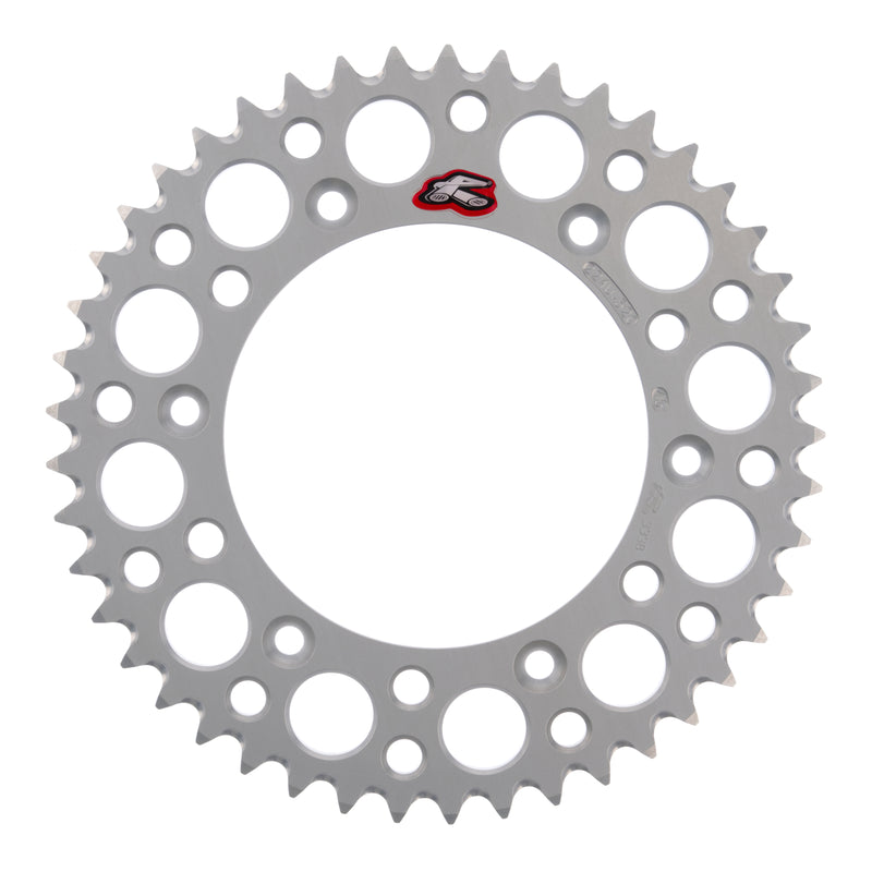 Load image into Gallery viewer, Renthal Sprocket Rear Silver 45T Alloy 7075 T6 Grooved
