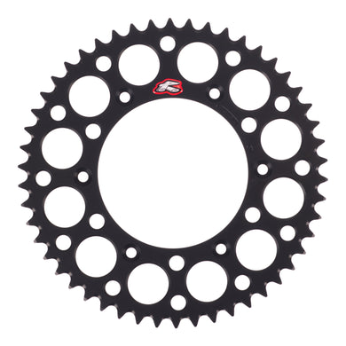 Renthal Sprocket Rear Black 50T Alloy 7075 T6 Grooved