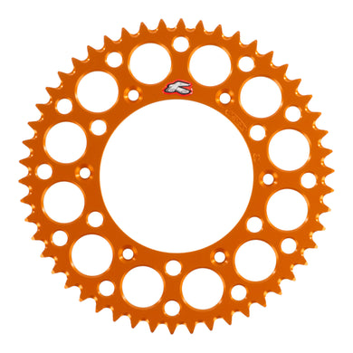 Renthal Sprocket Rear Orange 50T Alloy 7075 T6 Grooved KTM