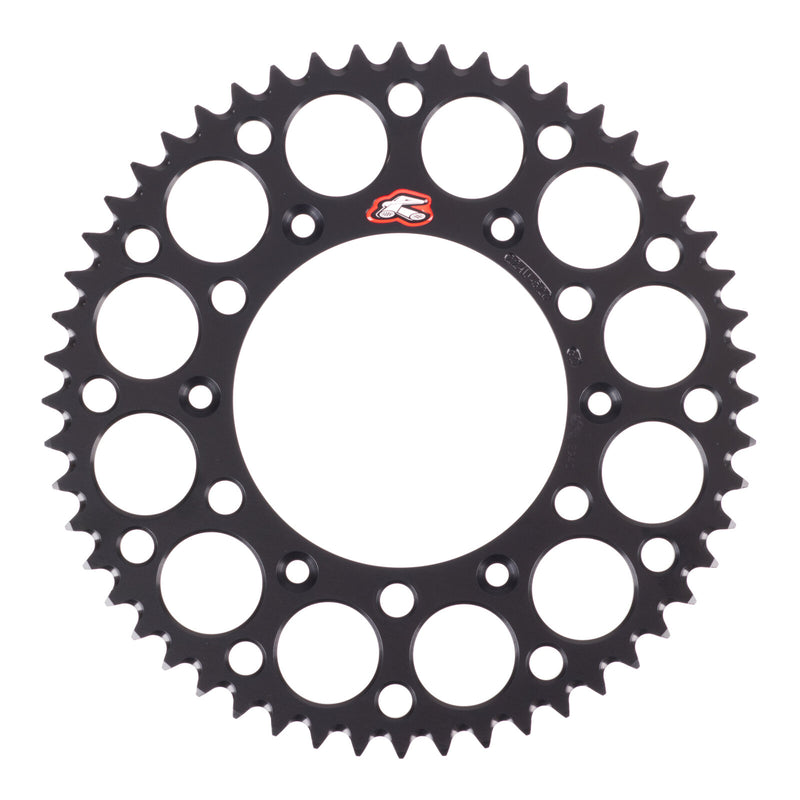 Load image into Gallery viewer, Renthal Sprocket Rear Black 52T Alloy 7075 T6 Grooved
