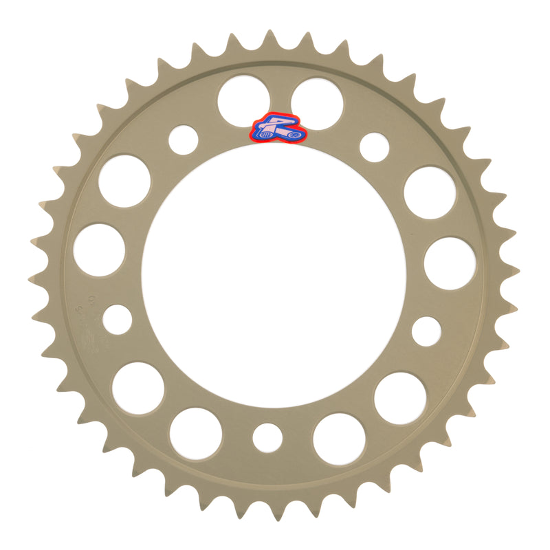 Load image into Gallery viewer, Renthal Rear Sprocket T6 Grooved 7075 Alloy - Silver [Honda]
